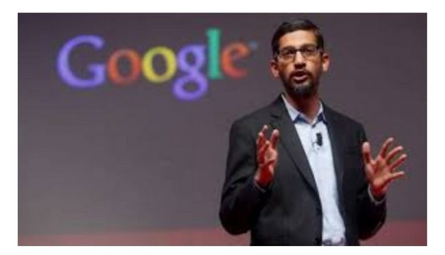 Google CEO Sundar Pichai Google CEO Sundar Pichai